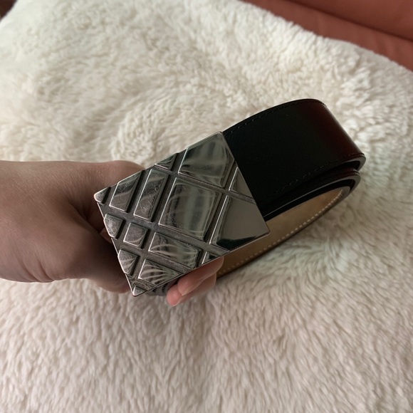 SOLD Burberry London Leather Belt - Picture 4 of 6